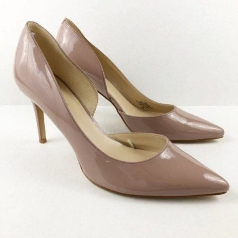 MARC FISHER Darwin Taupe Pointed Heels